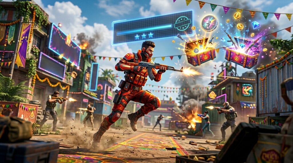 Como funcionam os eventos dentro do Free Fire